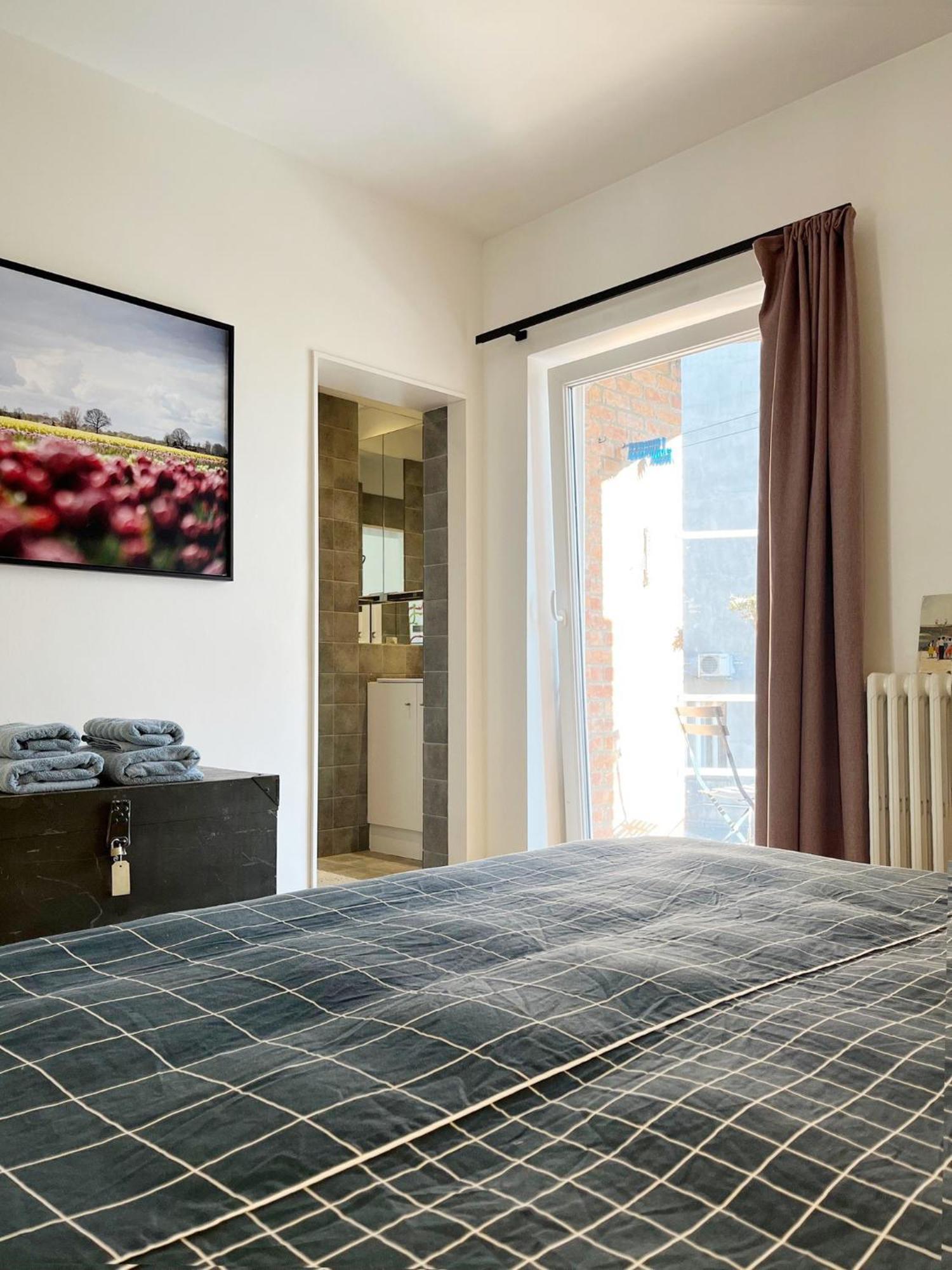 Trendy & Sunny Apartment In Ghent Luaran gambar