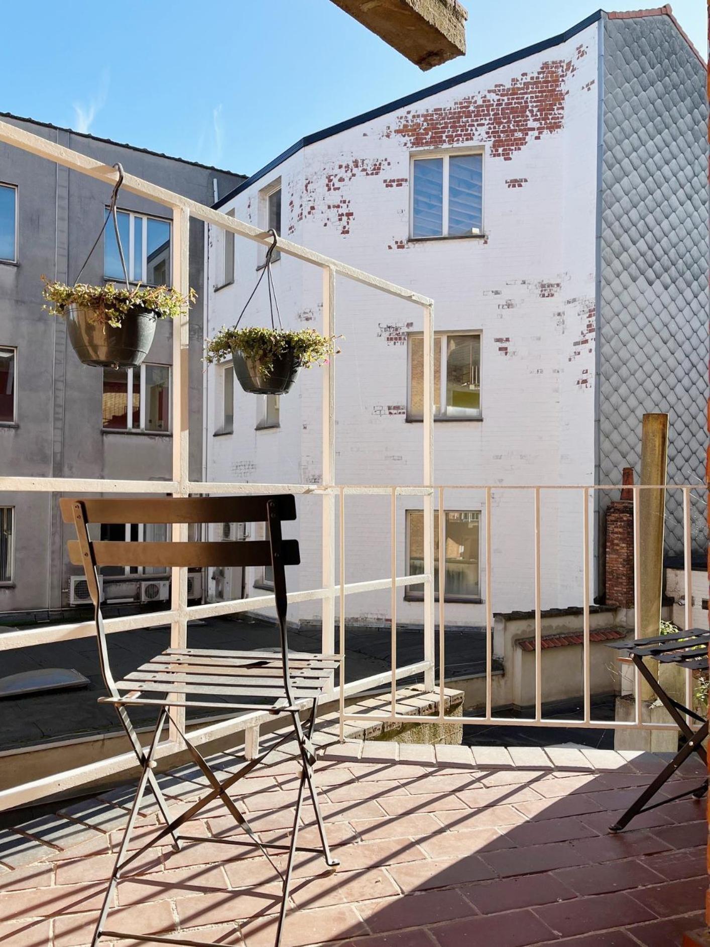 Trendy & Sunny Apartment In Ghent Luaran gambar